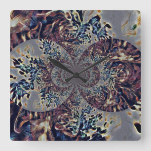 T. Nova Fyrkantig Klocka