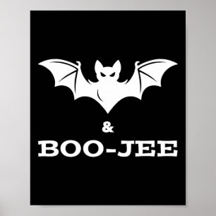 T och Boo-jee Boujee Halloween Costume Trick eller Poster
