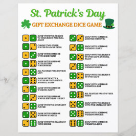 T. Patrick's Day Gift Exchange Dice Game