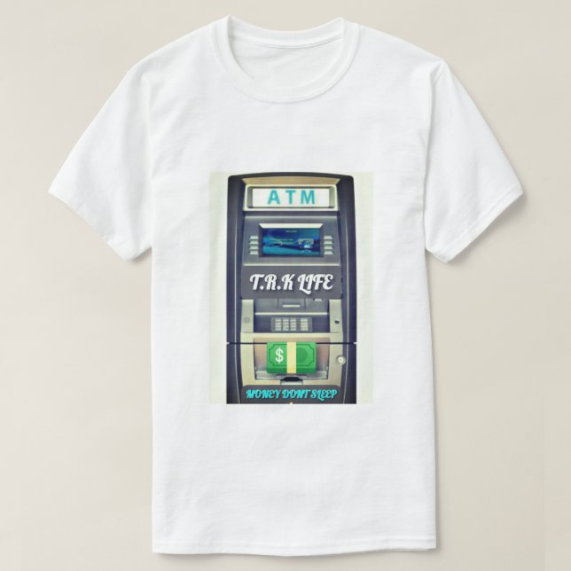 T.R.K ATM-MASKIN LOGO TSHIRT T SHIRT (Design framsida)