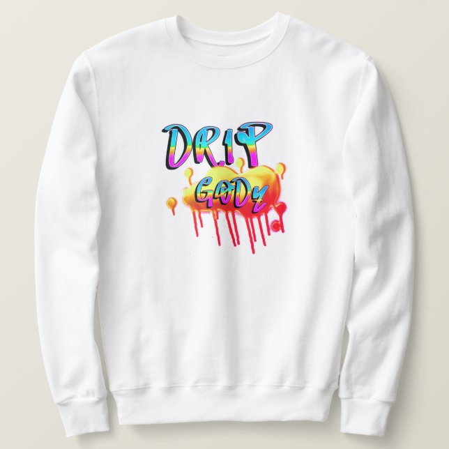 T.R.K DRIP GODZ KOLLEKTION LÅNG ÄRMAD TRÖJA (Design framsida)