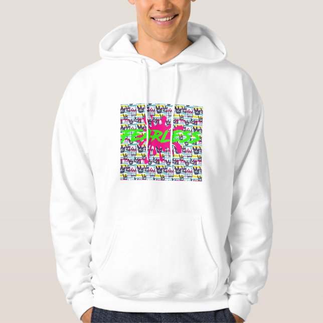 T.R.K FEARLESS HUUVA HOODIE (Framsida)