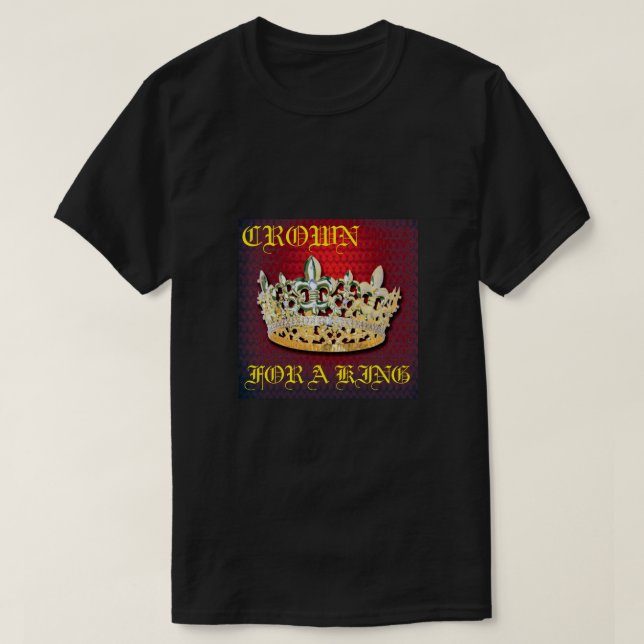 T.R.K  GULD KRONE FRAMSTÄLLD T-SHIRT (Design framsida)