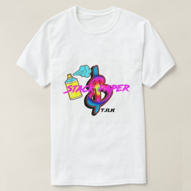 T.R.K STAPLAR PAPPER DOLLATECKEN TSHIRT T SHIRT (Design framsida)