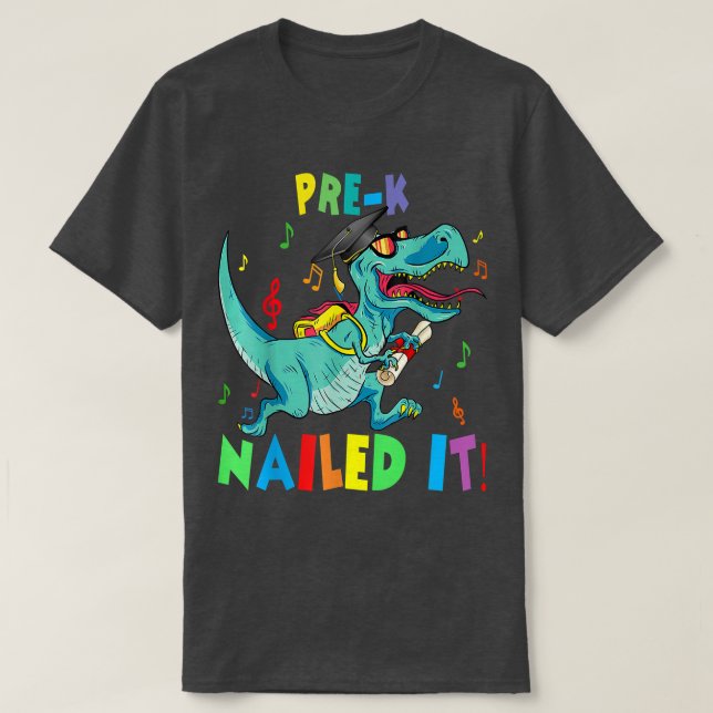T Re pre K Nail IT Studenten-klass 2022  Shirt (Design framsida)