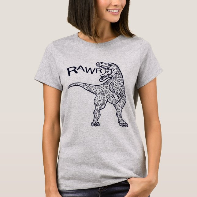 T-Rex #1 T Shirt (Framsida)