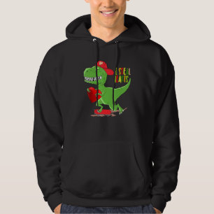 T Rex Alla hjärtens dag Dinosaurie Jag stjäl hjärt Hoodie