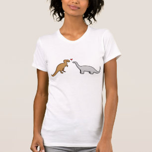 T-Rex älskar Bronto. Tee Shirt