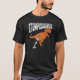 T Rex Amputee Joke Leg Prosthetic Dinosaur for a L Shirt
