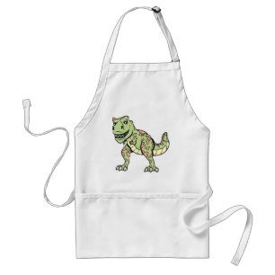 T-rex! Anpassade! Förkläde