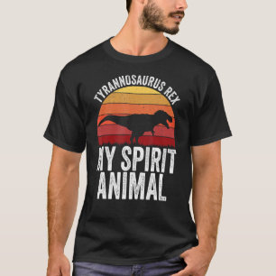 T Rex är min själ på djuret Tyrannosaurus Rex Dino Shirt