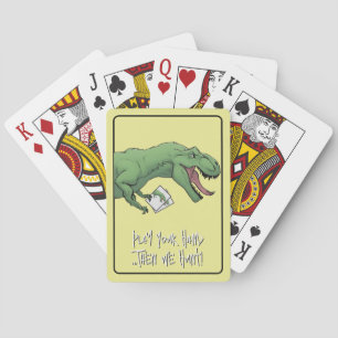 T-Rex-betalkort - spelkort