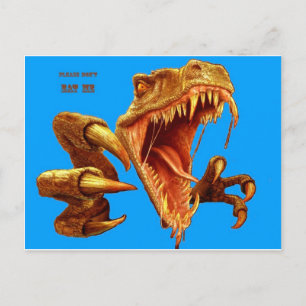 T Rex_blue skärm.jpg Vykort