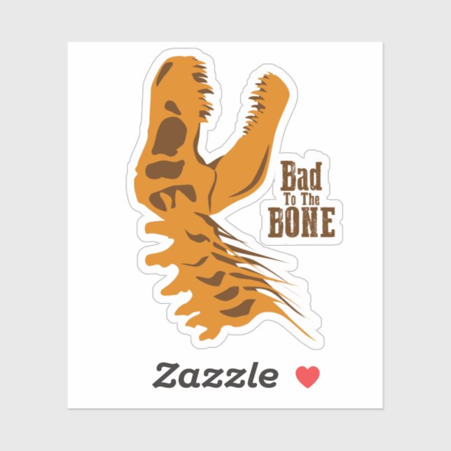 T-Rex Bones Klistermärken (Ark)