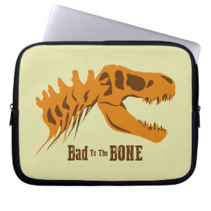 T-Rex Bones Laptop Sleeve
