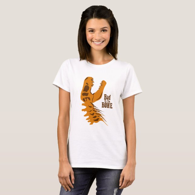 T-Rex Bones Tee Shirt (Hel framsida)
