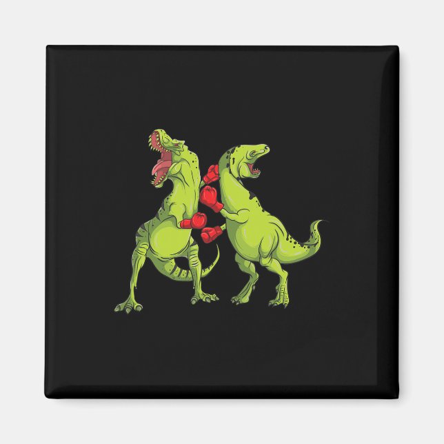 T-rex boxning  magnet (Framsidan)