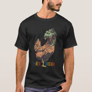 T-REX Chicken Funny Dinosaur T Shirt