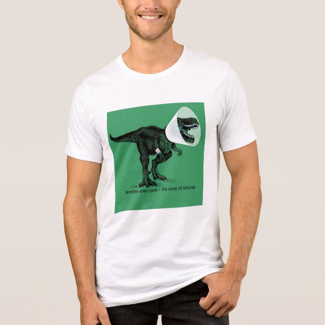 T Rex Cone of Shame    Jennifer ellen Cook T Shirt (Framsida)