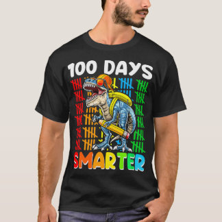 T Rex Dinosaur 100 dagar Smartare 100 dagars boys Shirt