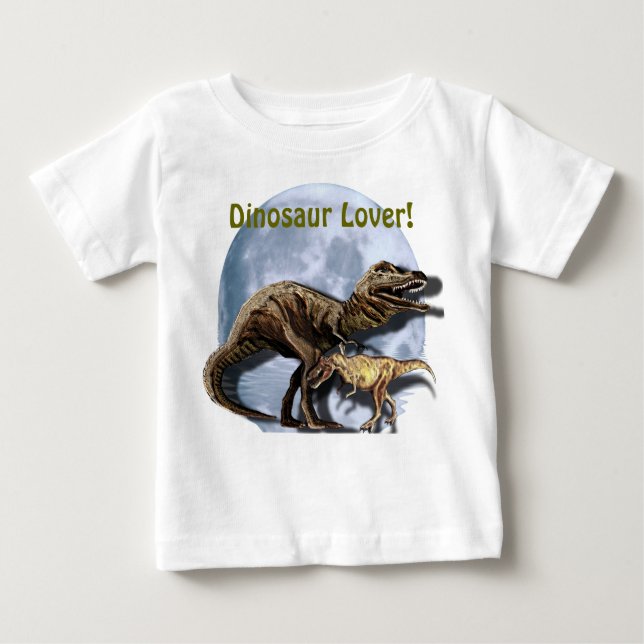T-REX DINOSAUR ÄLSKARE Rex Shirt Tee (Framsida)