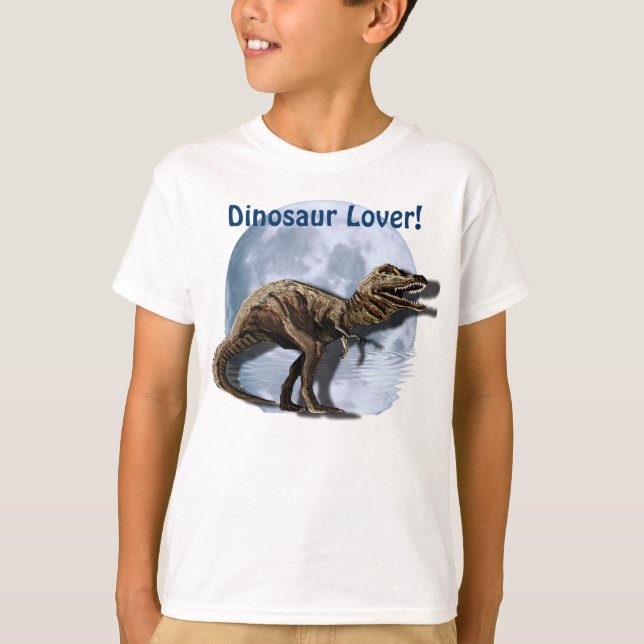 T-REX DINOSAUR ÄLSKARE Rex Shirt Tee Shirt (Framsida)