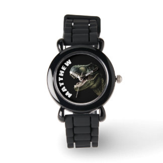 T-Rex Dinosaur Anpassat Namn Armbandsur