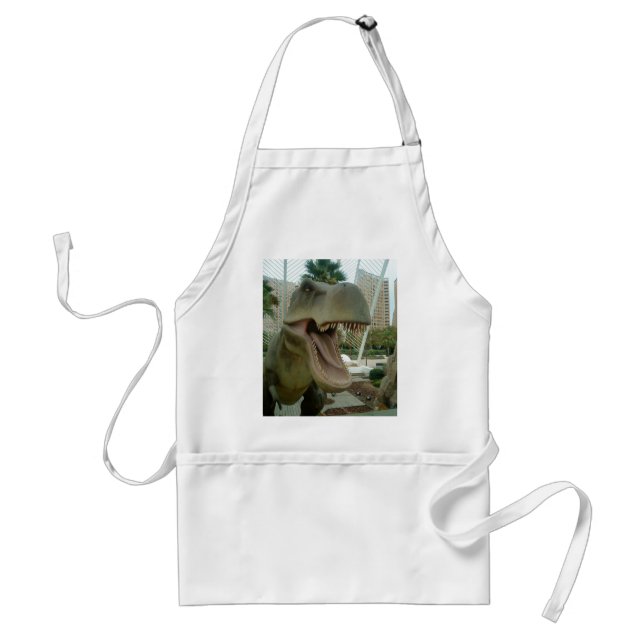 T-Rex Dinosaur Apron Förkläde (Framsidan)