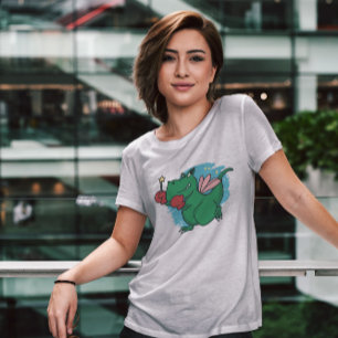 T Rex Dinosaur Boxer Fairy Shirt