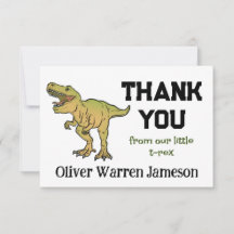 T-REX Dinosaur Boy's any Age Birthday Tack