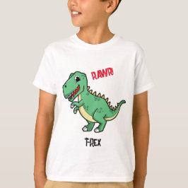 T-Rex Dinosaur Cotton T-Shirt | Barn Shirts