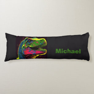 T Rex Dinosaur Cute Body Pillow Kroppskudde