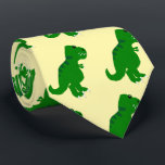 T-Rex Dinosaur-design Slips<br><div class="desc">Denna t-rex dinosaur-teknik, även kallad slips eller lång slips, är en biet av väv som bärs runt nacke, vanligtvis under en skjortkrage och som är bunden i en knut framtill. Det är en dekorativ eller symbolisk post av formella halsdukar eller kontorsattityder, som ofta är nedtryckta i bröstet. Du kan anpassa...</div>