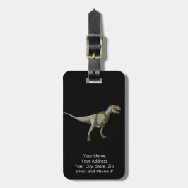 T-rex Dinosaur, Dino design Bagagebricka