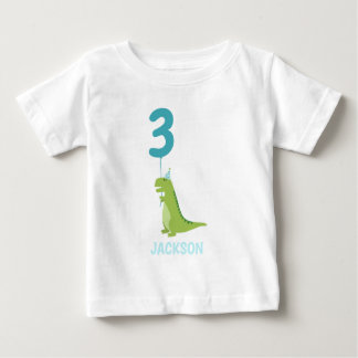 T-Rex Dinosaur Födelsedagsfest T Shirt