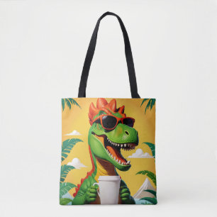 T-Rex Dinosaur Funny Tygkasse