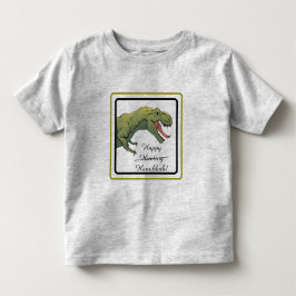T-Rex Dinosaur Hanukkah Unisex Baby Outfit T Shirt