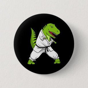 T-rex Dinosaur Karate Kickboxing Martial Arts Jiu- Knapp