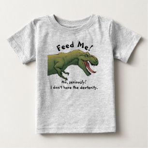 T-Rex Dinosaur Matar mig Baby-utrustning 1 Biet T Shirt