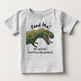 T-Rex Dinosaur Matar mig Baby-utrustning 1 Biet T Shirt