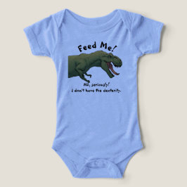 T-Rex Dinosaur Matar mig Baby-utrustning 1 Biet T Shirt