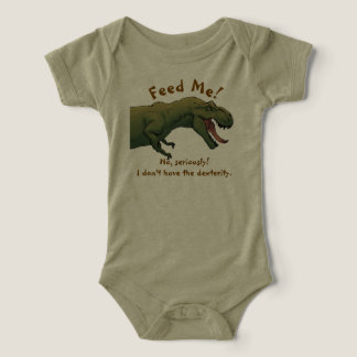 T-Rex Dinosaur Matar mig Baby-utrustning 1 Biet T Shirt