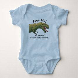 T-Rex Dinosaur Matar mig Baby-utrustning 1 Biet T Shirt
