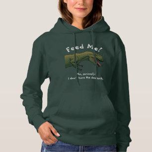 T- Rex Dinosaur Matar mig Kvinnosodie T Shirt