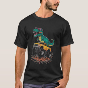 T Rex Dinosaur Monster Lastbil t Rex Monster Lastb Shirt