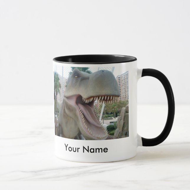T-Rex Dinosaur Mugg (Höger)