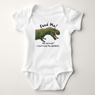 T-Rex Dinosaur Pojke Flicka Baby Kläder Onesie T Shirt