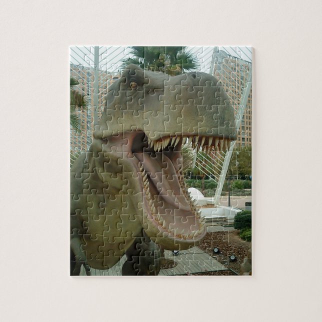 T-Rex Dinosaur Puzzle Pussel (Vertikal)