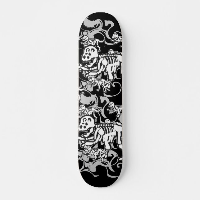 T-Rex Dinosaur Skateboard (Framsida)