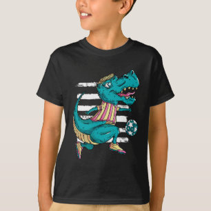 T-rex-dinosaur spelar fotboll - Trex-design T Shirt